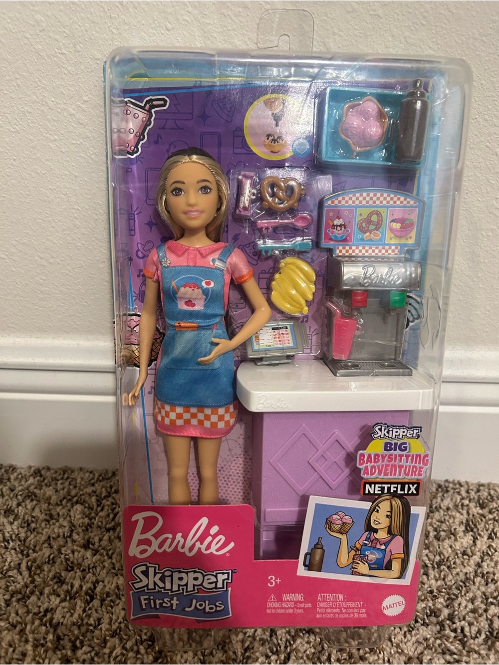 Barbie Skipper First Jobs Ice Cream Shop Playset